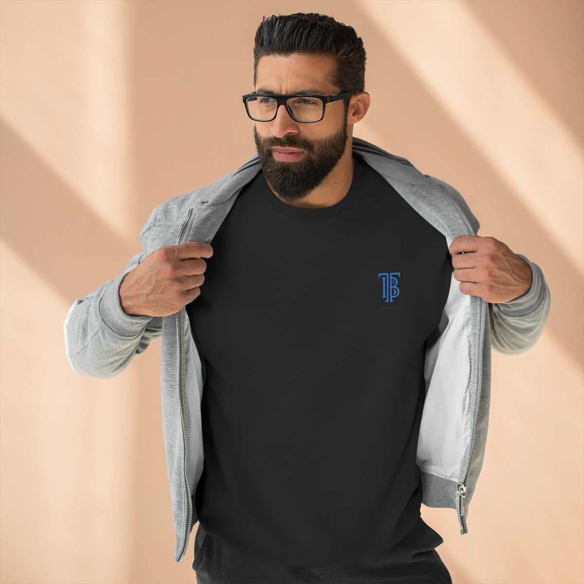 IBT Unisex Premium Crewneck Sweatshirt - Image 4