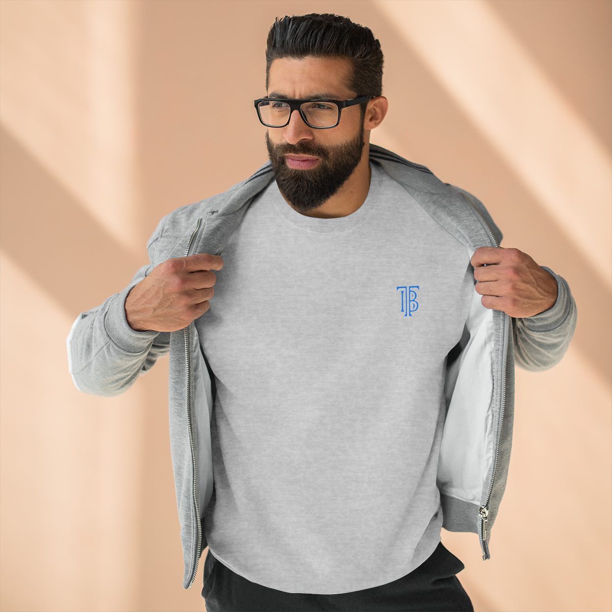 IBT Unisex Premium Crewneck Sweatshirt - Image 9