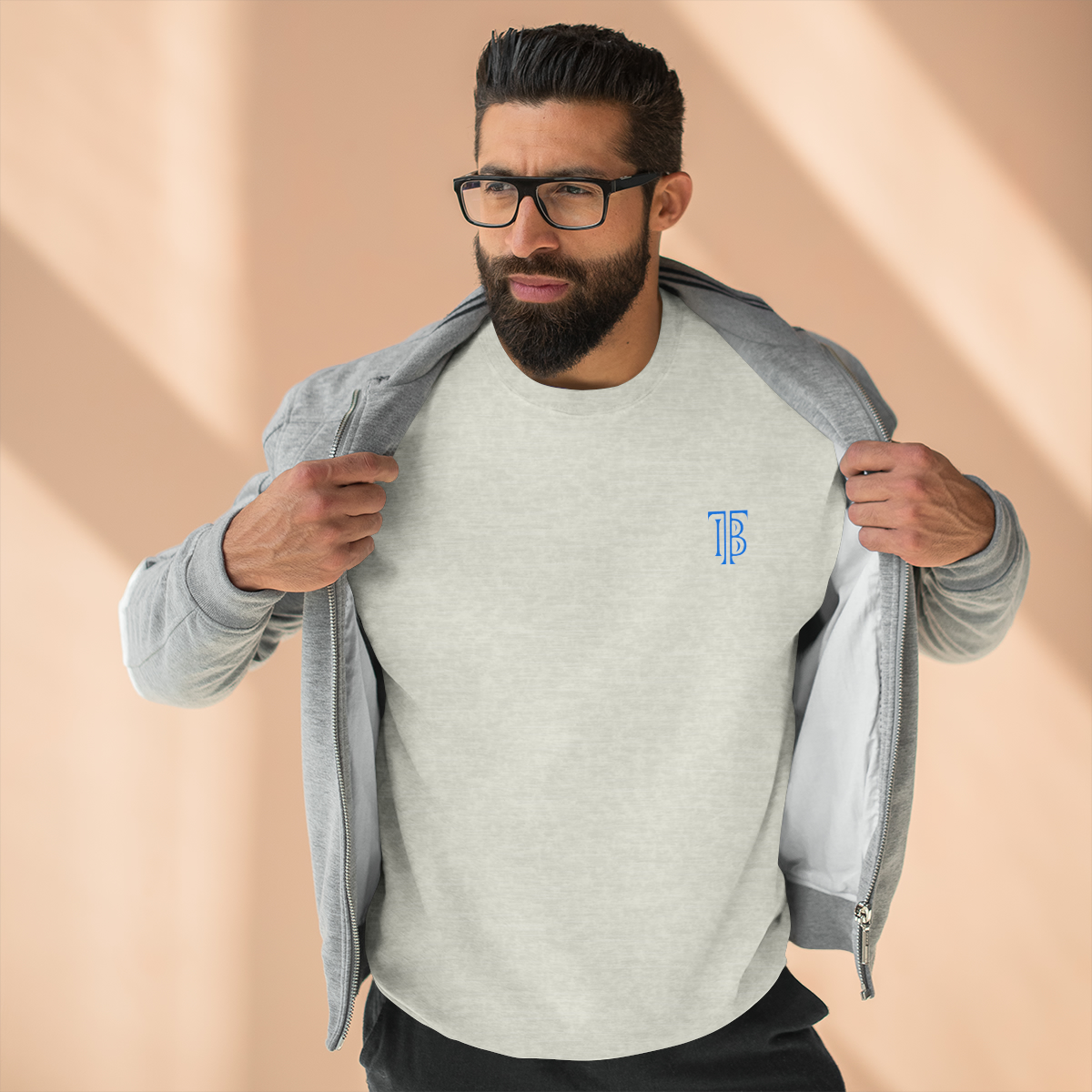 IBT Unisex Premium Crewneck Sweatshirt - Image 14