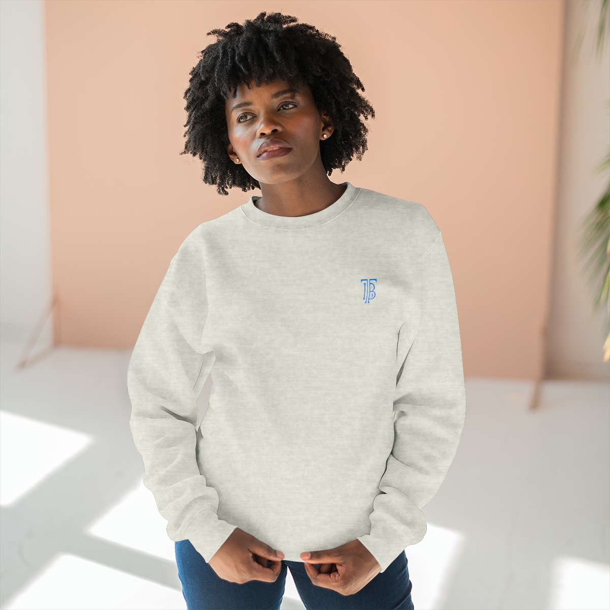 IBT Unisex Premium Crewneck Sweatshirt - Image 15